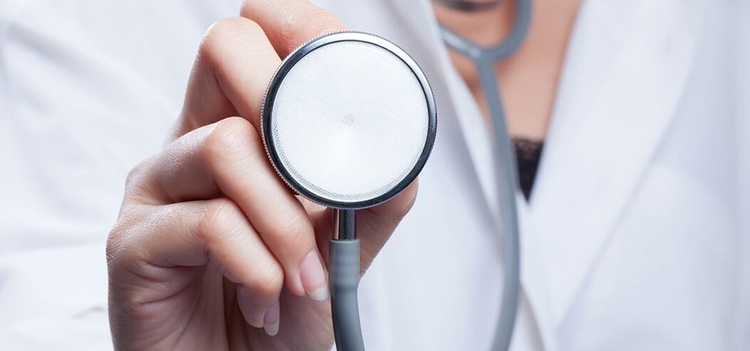 A doctor with stethoscope