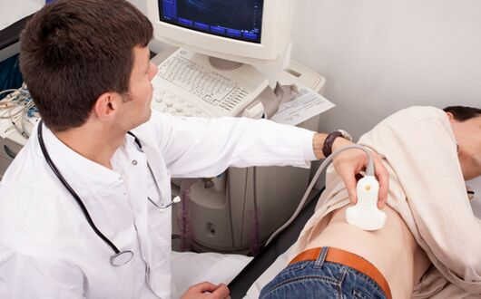 Ultrasound diagnosis of parasites in the body