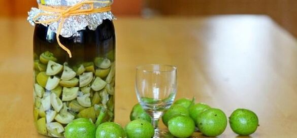 green walnut for parasites